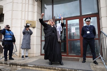 Diana Șoșoacă, la Parchet, 30 martie 2026 Foto: Dumitru Angelescu/Libertatea