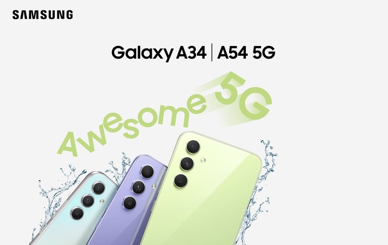 Noile produse Samsung Galaxy A54 5G și A34 5G oferă experiențe awesome accesibile tuturor