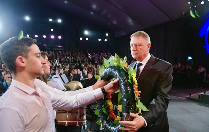 Klaus Iohannis, prezent la ceremonia Comemorării Victimelor Holocaustului de la Ierusalim