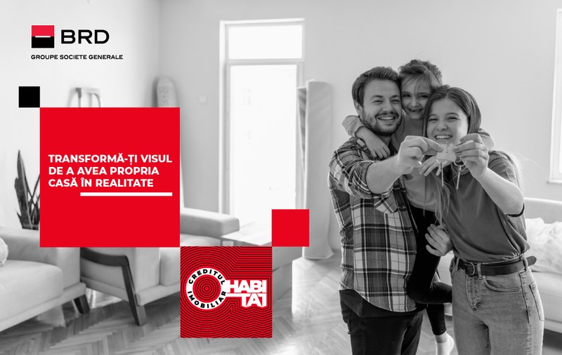 De ce să aștepți? Transformă-ți acum visul de a avea propria casă în realitate! Alege Creditul Habitat de la BRD, pentru a obține fondurile necesare pentru a achiziționa locuința ideală