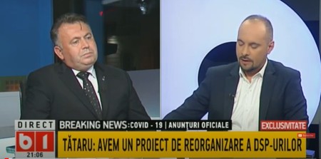 Nelu Tătaru, ministrul Sănătății, a fost invitatul lui Silviu Mănăstire pe 1 octombrie