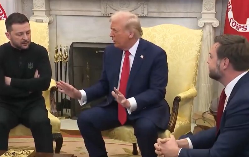Schimb de replici grele între Donald Trump și Volodimir Zelenski și mesajul președintelui american după întâlnirea de la Casa Albă: „Nu are cărți în mână, lipsă de respect”