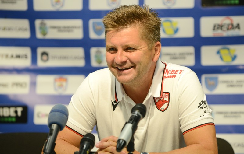 Dusan Uhrin jr., antrenorul lui Dinamo: ”Este primul meu derby în România, dar nu simt o presiune prea mare”