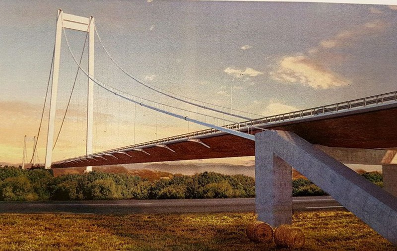 Podul „Golden Gate” de România, fără acces pentru bicicliști și pietoni, deși proiectul prevede. Explicațiile constructorului