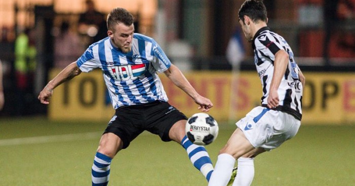 BILETUL ZILEI din fotbal vine din liga secundă olandeză. Imagine din meciul tur dintre Den Bosch și Maastricht