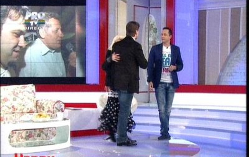 Cătălin Măruță, bătut în direct