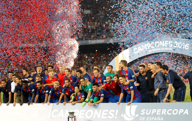 FC Barcelona, cea mai bună din Spania. Catalanii au luat și Supercupa