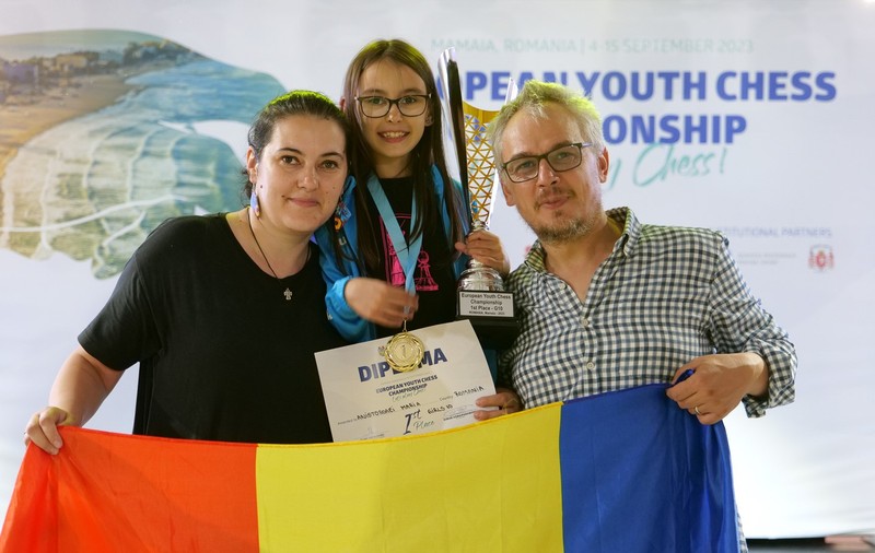 Eleva de 9 ani din Iași ajunsă campioană europeană la șah: „Într-o zi, se poate ca fetele să fie mai bune decât băieții”