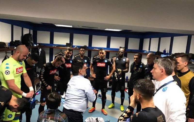 Maradona le-a vorbit napoletanilor la vestiare, înaintea meciului cu Real. Cum l-au contracarat spaniolii