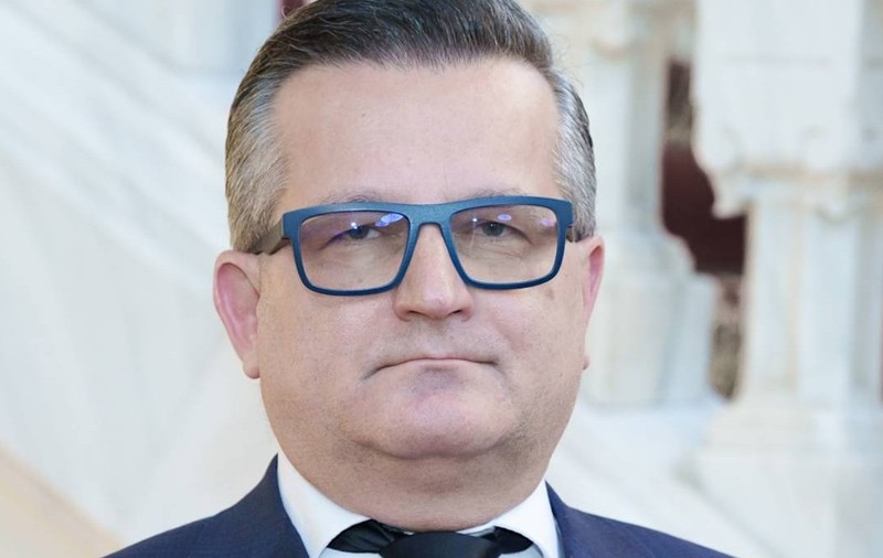 Florin Lazar Vlaadică, seful Oficiului de Informatii Integrate de la Cotroceni a folosit avioanele companiei Toyo Aviation, implicata in „Scandalul Mykonos”. Sursă foto: Administrația Prezidențială