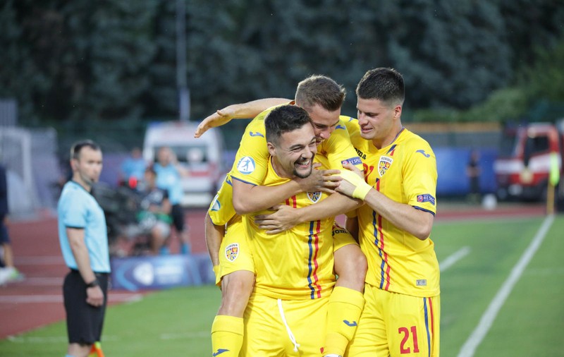România - Ucraina 3-0, în preliminariile Euro 2021 de tineret. Elevii lui Rădoi au făcut show în ultimul sfert de oră