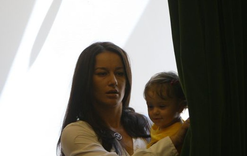 Raluca Sandu: "Ciro a venit să-şi vadă fiica"