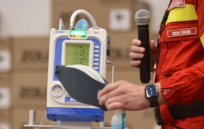 CNSU: Ventilatoarele și concentratoarele de la Unifarm vor fi distribuite în spitale