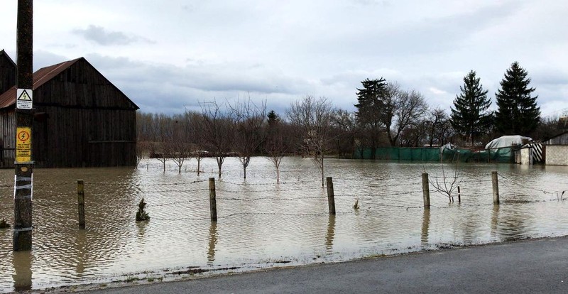 Nou cod galben de inundații în Vâlcea
