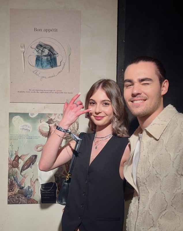 Radu Ștefan Bănică, mândru de iubita lui. Ce succes a bifat Ioana Văllimărescu, care studiază în Londra