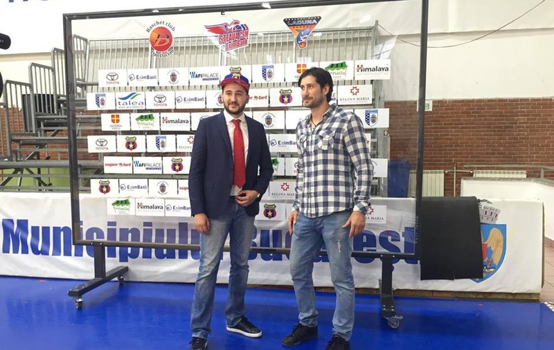 Georgeștii, unul lângă altul! Steaua joacă meciuri importante. Ionuț de la baschet și Ionuț de la handbal au fost colegi de echipă la Ploiești!