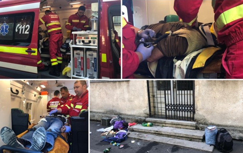 Un bărbat a fost bătut de un fost pușcăriaș până când a intrat în comă profundă. Nimeni nu a intervenit să oprească bătaia pe stradă