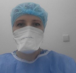 Alina Nistor este medic ATI la Suceava