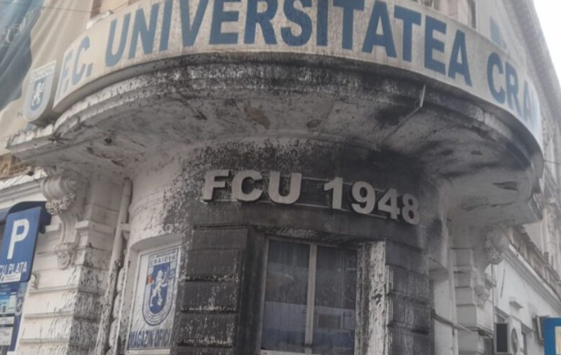 Bărbații care au vandalizat sediul clubului de fotbal FCU Craiova au fost condamnați definitiv. Echipa lui Adrian Mititelu, găzduită de o clădire- monument istoric