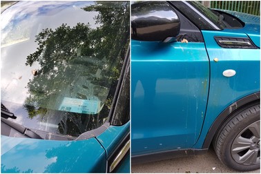 Mașina lui Mihai Mihăilă a fost vandalizată