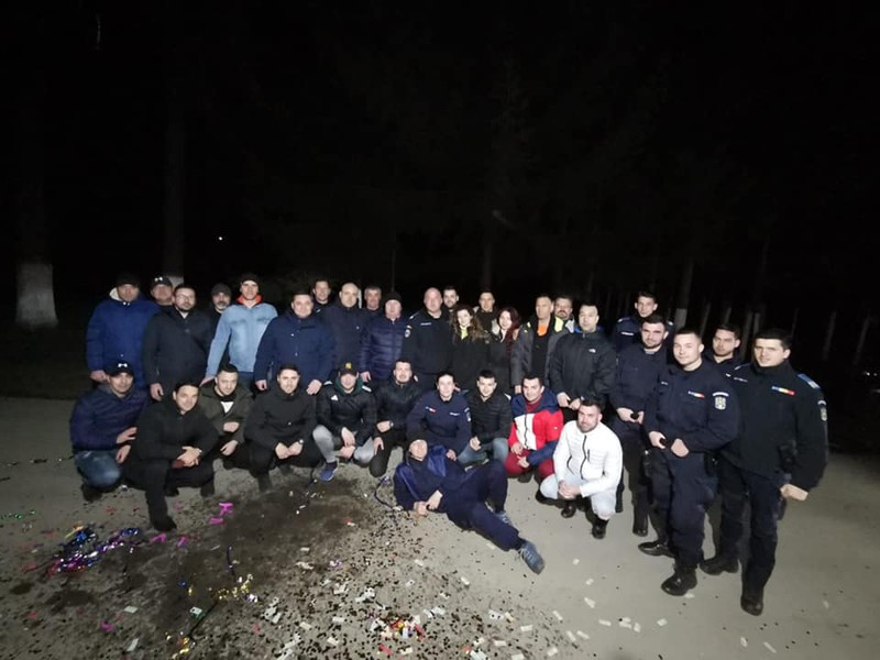 Jandarmii din Brașov au sărbătorit pensionarea șefului
