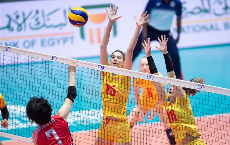 România a terminat pe 6 la Campionatului Mondial de volei feminin U18 din Egipt