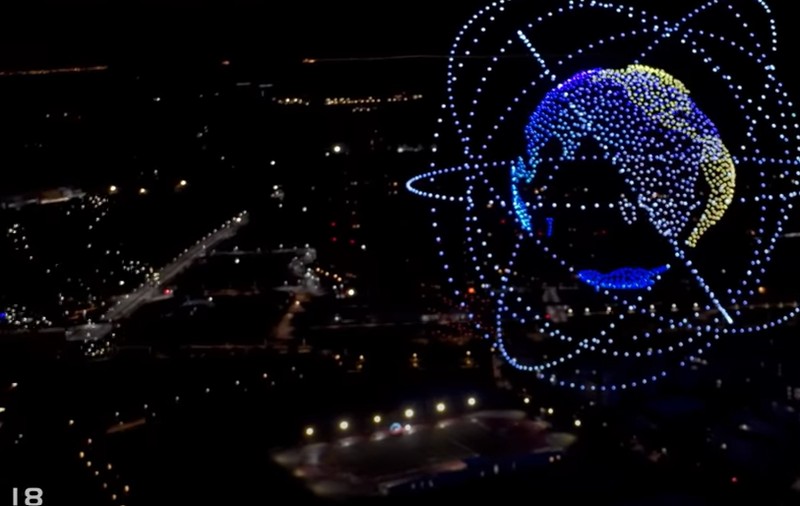 VIDEO | Spectacol cu peste 3.000 de drone pe cerul orașului Xi’an din China. Show-ul a intrat în Cartea Recordurilor
