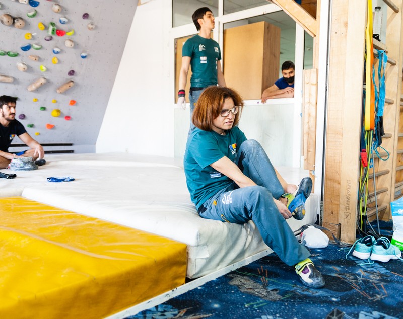 O tânără cu deficiențe de vedere, campioană internațională la escaladă: „Nu îmi mai e frică de înălțime”