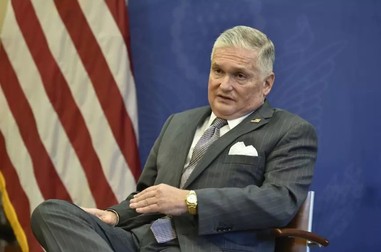 Adrian Zuckerman, fostul ambasador al SUA în România. Foto: Agerpres
