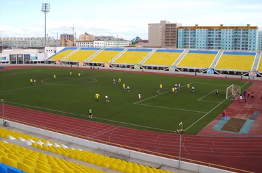Pe stadionul Tuimada joacă echipa Iakuția Iakuțk.