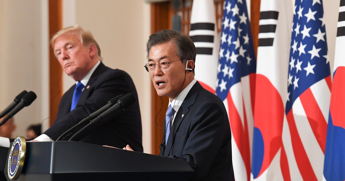 Vizita lui Donald Trump în Seul