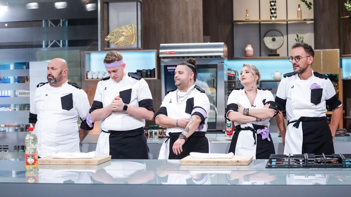 Echipa lui Chef Scărlătescu, înainte de ultimul battle
