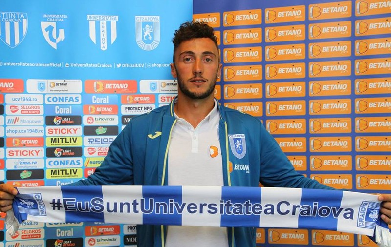 Portarul italian Pigliacelli a semnat cu U Craiova. Debutează azi pentru olteni. Răzvan Popa, gol din parcare