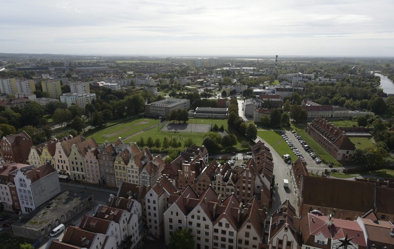 Oraș din Polonia, prezentat drept Kaliningrad, într-un reportaj la televiziunea rusă publică